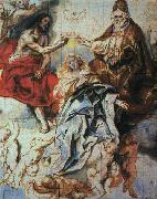Jacob Jordaens, The Coronation of The Virgin by the Holy Trinity